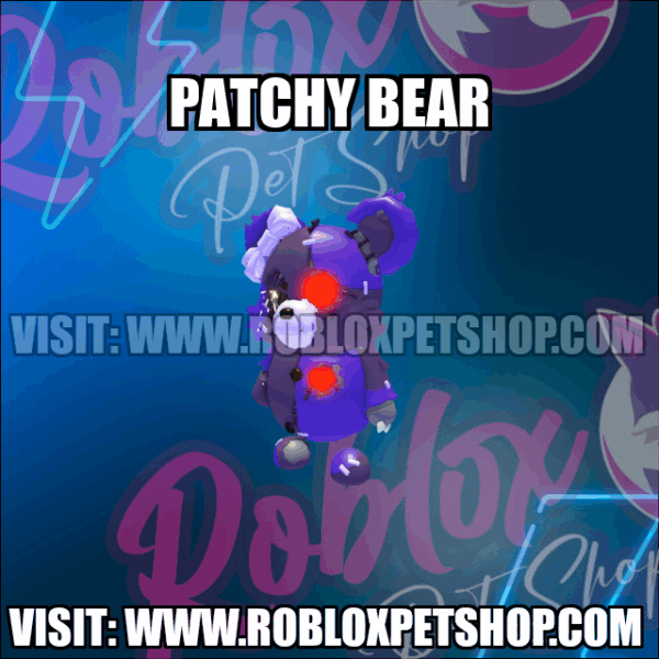 Patchy Bear NO POTION Adopt Me