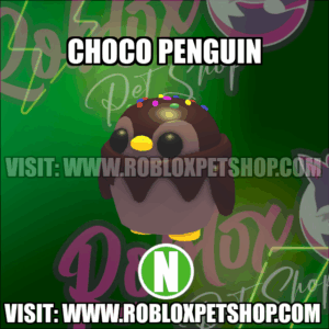 Choco Penguin NEON Adopt Me Choco Penguin NEON Adopt Me