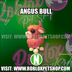 Angus Bull NEON Adopt Me Angus Bull NEON Adopt Me
