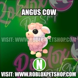 Angus Cow NEON Adopt Me