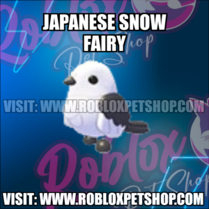 Japanese Snow Fairy NO POTION Adopt Me