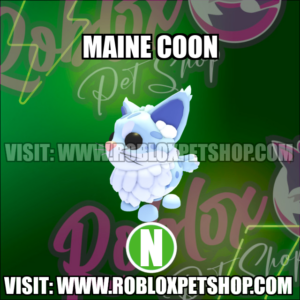 Maine Coon NEON Adopt Me Maine Coon NEON Adopt Me